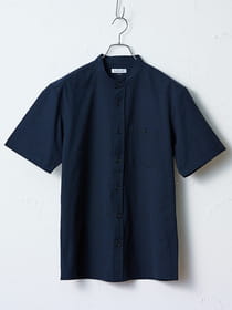 【スペシャルクーポン】コンパクトサッカーバンドカラー半袖シャツ
