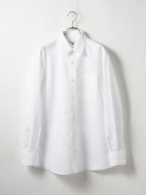 【スペシャルクーポン】ホワイトヘリンボーンシャツ