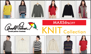 【SALE】アーノルドパーマータイムレス（レディス）KNIT Collection