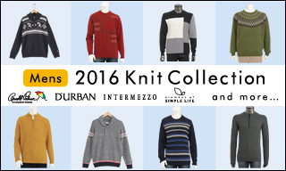 【メンズ】2016 Knit Collection