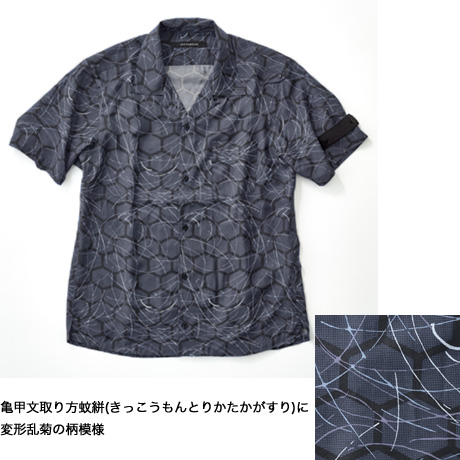 インターメッツォ 【京都紋付コラボ】黒染めシャツジャケット