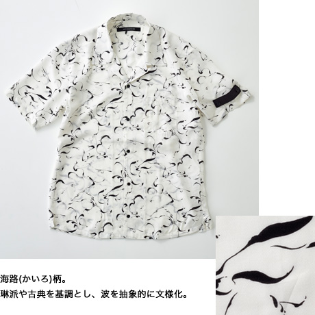 インターメッツォ 【京都紋付コラボ】黒染めシャツジャケット