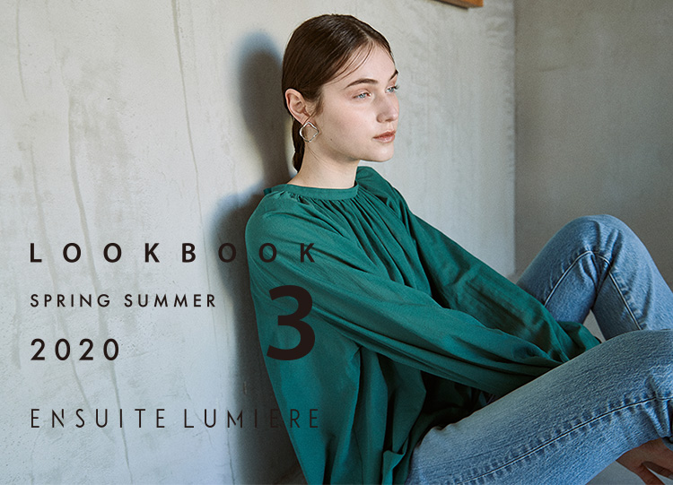 2020 SPING 1st COLLECTION　[ LOOK BOOK SPRING SUMMER 2020 3 ]