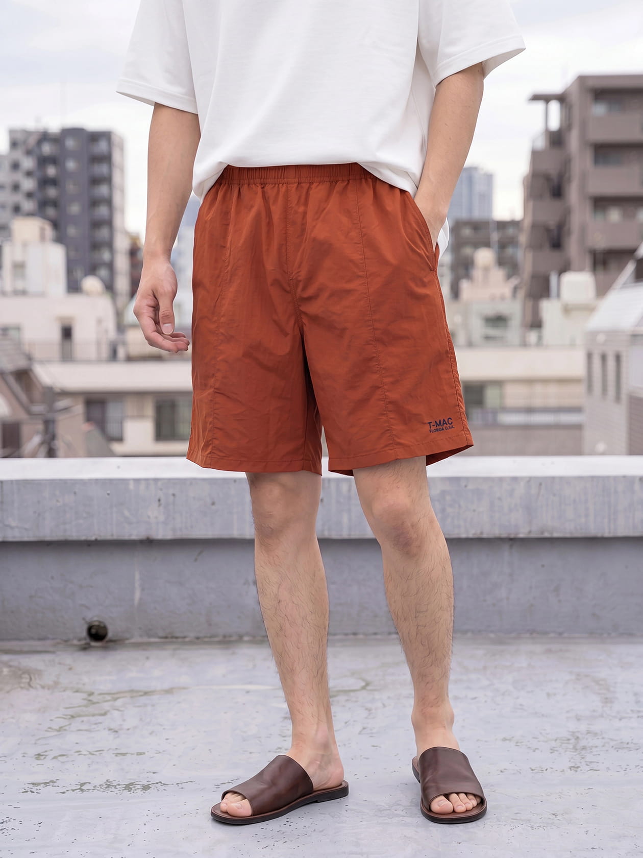 ナイロンタスラン バギーハーフパンツ
