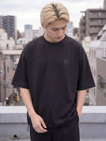 吸水速乾 ドローコード 半袖Tシャツ