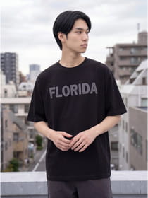 布帛ロゴ　半袖Ｔシャツ