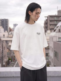 フロッキープリント　半袖Ｔシャツ