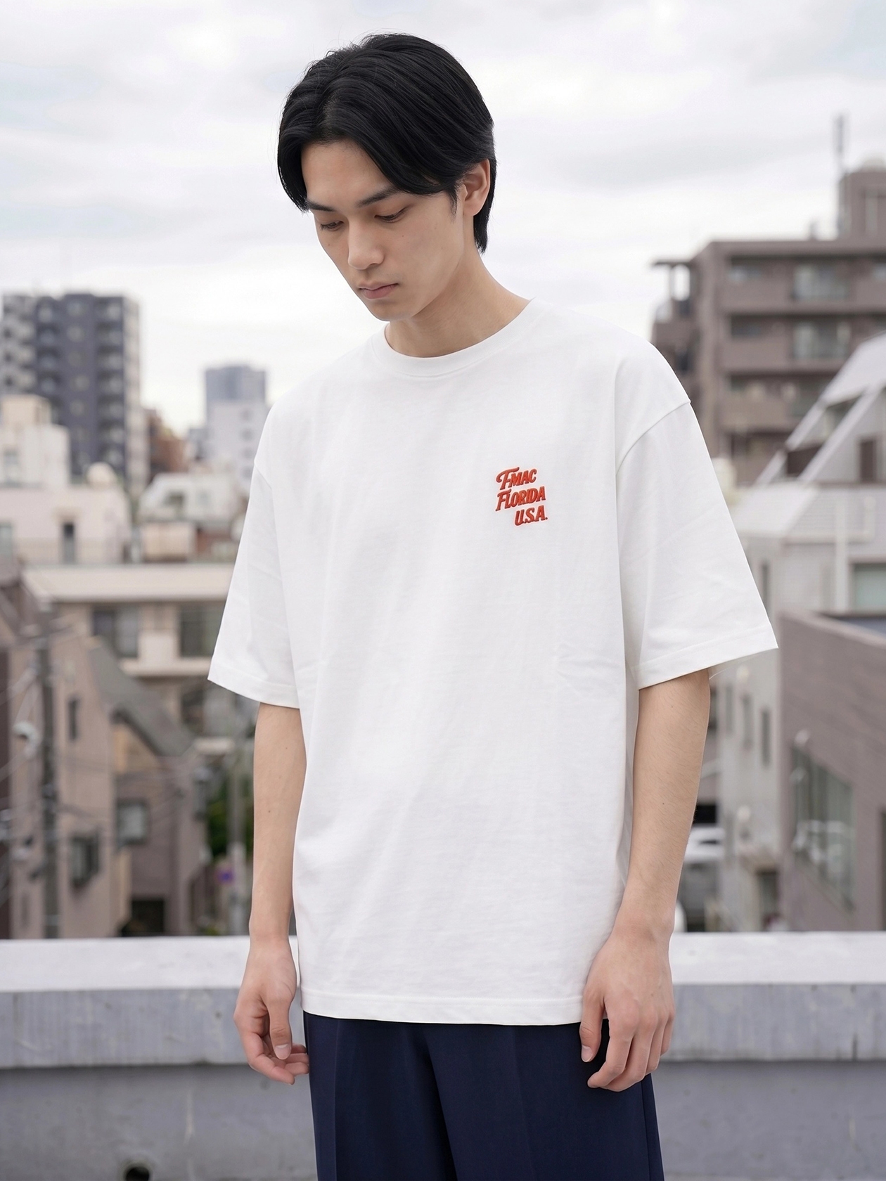 サークル発泡プリント　半袖Ｔシャツ