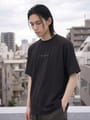 ジョーゼット 筆記体ロゴ刺繍 半袖Tシャツ