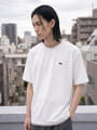 接触冷感 冷感ポンチ フェイクレイヤード クルーネック 半袖Tシャツ