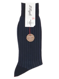 【イルレガロ】ストライプジャガードソックス