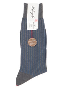 【イルレガロ】ストライプジャガードソックス