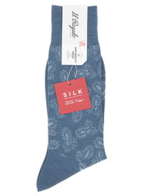 【イルレガロ】シルクペイズレーソックス