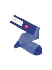 【イルレガロ】マイクロストライプハイソックス