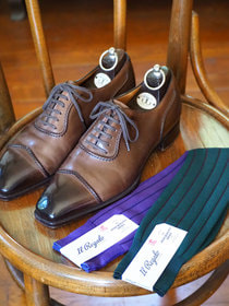 【イルレガロ】シャドーリブソックス