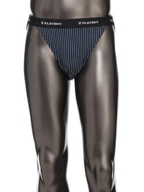 【プレイボーイ】ピンストライプスーパービキニ