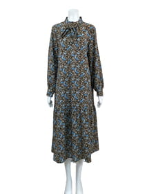 【サンプル】小花プリントワンピース