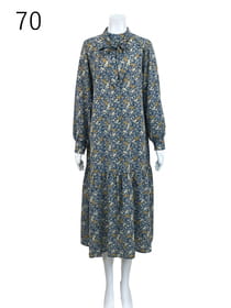 【サンプル】小花プリントワンピース