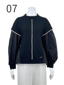 【サンプル】ワッフルジャージドッキングカットソー