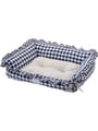 Retoro Gingham スクエアペットベッドL