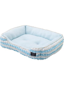 ポップコーンボーダー スクエアペットベッドS