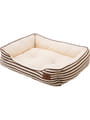 リブボーダー スクエアペットベッドM