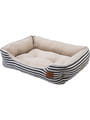 リブボーダー スクエアペットベッドL