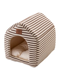 【3buy40%OFF！対象商品】リブボーダー ハウスペットベッド