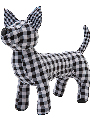 レトロギンガムドッグトルソー / チワワ