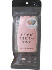 メイクが付きにくいマスク グラデーション