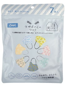 冷感 7DAYS デザインFIT MASK
