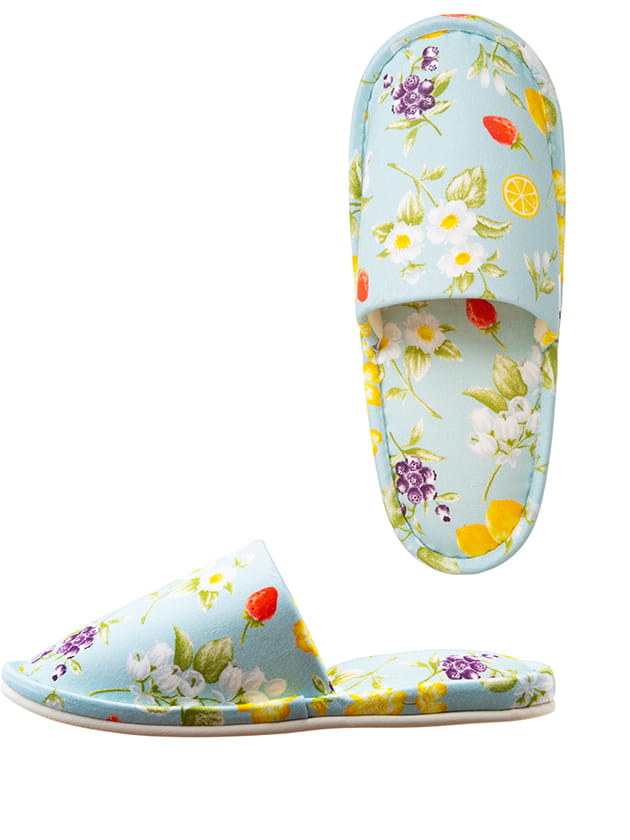 LE DEPART 外縫いスリッパ ブルーム Mサイズ