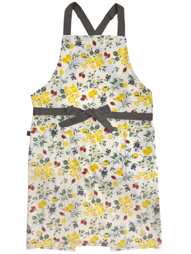 LE DEPART バッククロスエプロン ブルーム