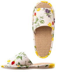 LE DEPART 麻敷きスリッパ ブルーム Mサイズ