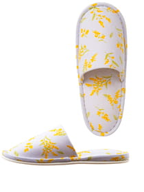 LE DEPART 外縫いスリッパ ミモザ Mサイズ