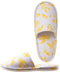 LE DEPART 外縫いスリッパ ミモザ Mサイズ（1737048）｜ライフ