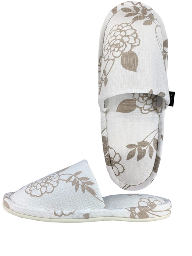 LE DEPART 外縫いスリッパ コクリコ Mサイズ