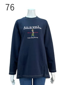 【サンプル】裏起毛プルオーバー