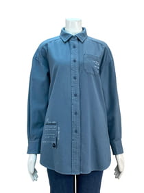 【サンプル】起毛ツイルオーバーチェックシャツ