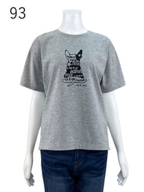 【サンプル】後ボーダードッキングプリントカットソー