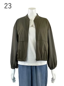 【サンプル】異素材ドッキングブルゾン