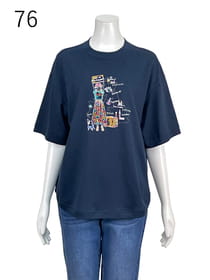 MDC展 見取り図ディスカバリーチャンネル ビックシルエットTシャツ サンプル】ビッグシルエットTシャツ（2430030）｜ミスエディ