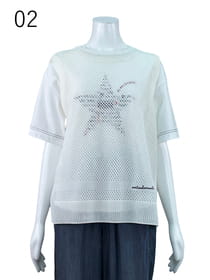 【サンプル】メッシュニットベスト