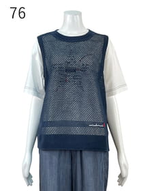 【サンプル】メッシュニットベスト