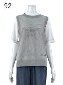 【サンプル】メッシュニットベスト