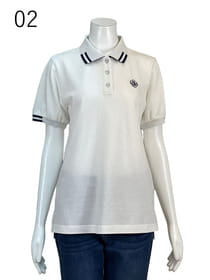 【サンプル】コットン鹿の子ポロシャツ