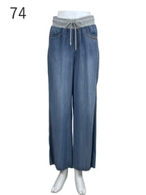 【サンプル】セミワイドパンツ