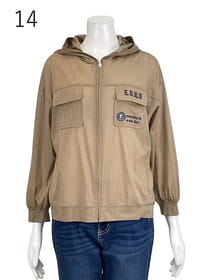 【サンプル】コットンシアーブルゾン