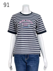 【サンプル】エディーちゃんボーダーカットソー