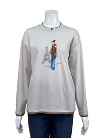 【サンプル】二重衿長袖Tシャツ